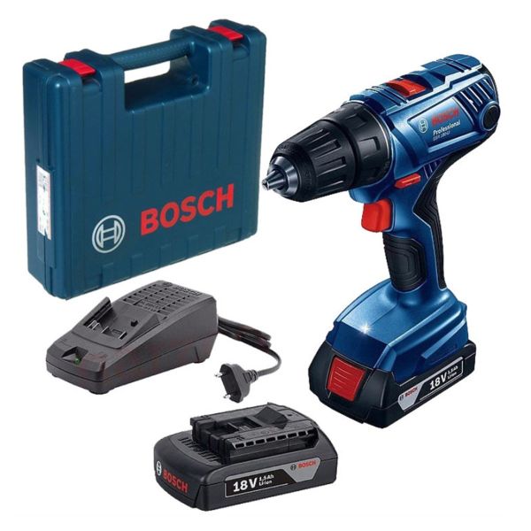 Bosch GSR 180 18V Li-ion Akülü Delme Vidalama Makinesi 2x2.0Ah - 06019F8109