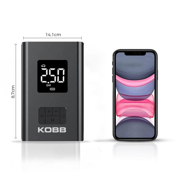 KOBB KB425 Lityum Şarjlı Hava Pompası 12 V 150 Psi