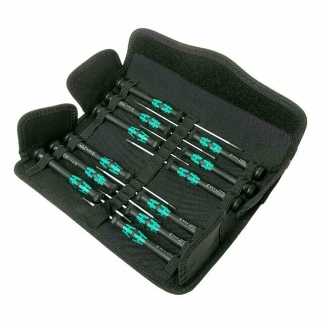 WERA Kraftform Elektronikçi Tornavida Seti 12 Parça (05073675001)