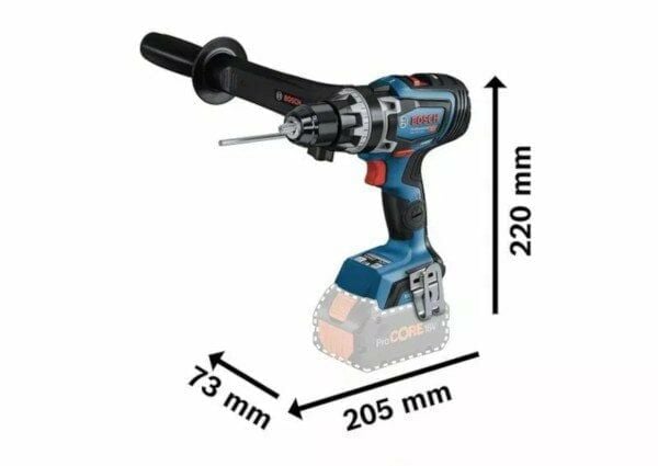 BOSCH GSR 18V-150 C Kömürsüz Şarjlı Matkap 18 Volt (Akü ve Şarj Aleti Hariç)