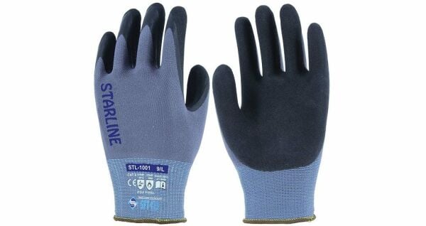 STARLINE STL-1001 Nitril Köpük Eldiven 9 Numara