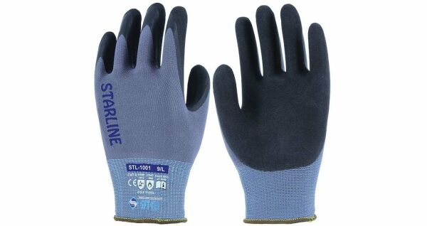 STARLINE STL-1001 Nitril Köpük Eldiven 9 Numara