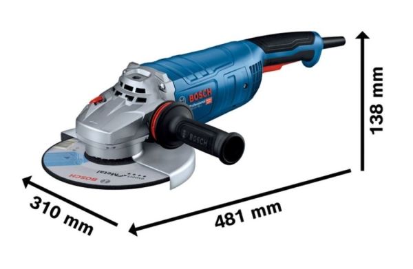 BOSCH GWS 27-180 J Taşlama 2700 Watt 180 mm