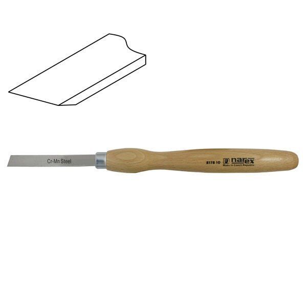 NAREX 817810 Eğri Sol Ağız Ahşap Torna Bıçağı 14x100 mm