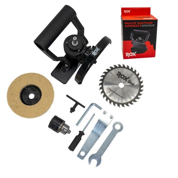 ROX Taşlama Makinesine Dönüştürücü Multi Matkap Aparatı 90° (153ROX0284)