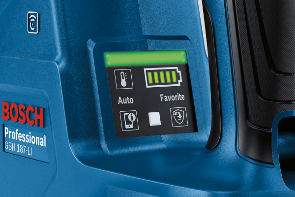 BOSCH GBH 187 LI Akülü Kırıcı Delici 18 Volt (Çift Akülü)