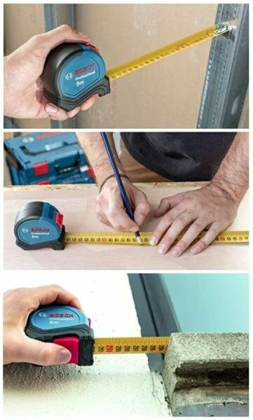 BOSCH Profesyonel 5 Metre Şerit Metre (1600A016BH)