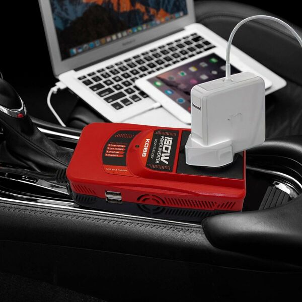 KOBB KBN150 Araç İçi Inverter 12V-220V 150 Watt