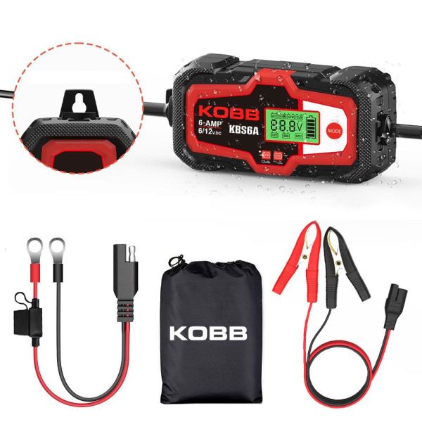 KOBB KBS6A 6/12V 150A Dijital Akü Şarj / Akü Bakım / Desülfatör ve Power Supply
