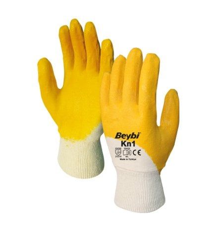 BEYBİ Kn1 Nitril İş Eldiveni 10 Numara (1 Çift)
