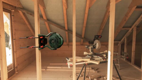 BOSCH UniversalFan 18V-1000 Akülü Fan Vantilatör 2 Amper Tek Akülü