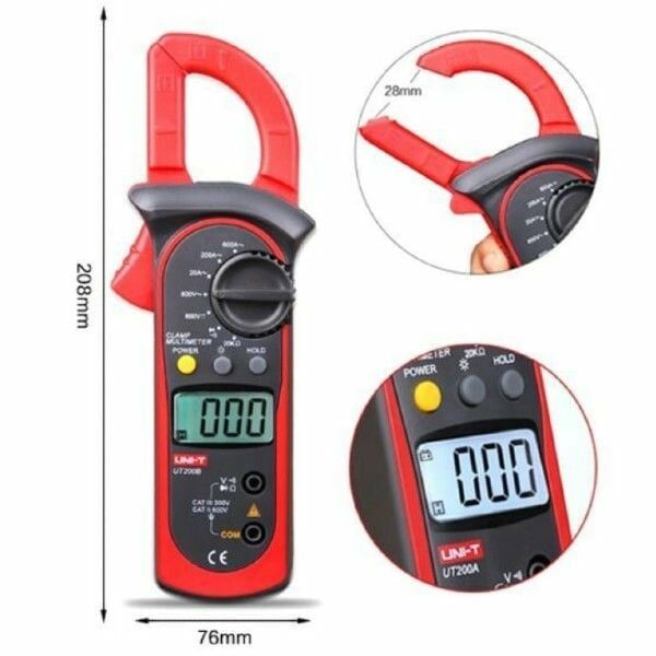 UNIT UT-200A Pensampermetre 200 Amper