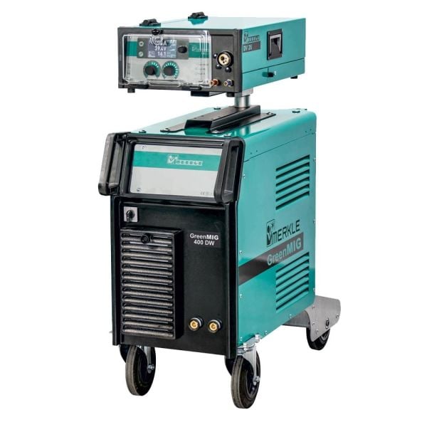 MERKLE GreenMIG 500 DW Gazaltı Kaynak Makinası 500 Amper (Sinerjik - Pulse - Su Soğutmalı)