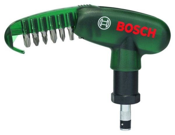 Bosch 10 Parça Cırcırlı Cep Tornavidası - 2607019510