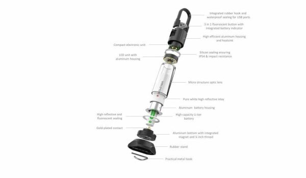 LEDLENSER ML6 Şarjlı Kamp Feneri (500929)