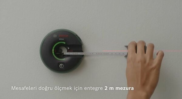 BOSCH ATİNO Çizgi Lazer Hizalamalı Mesura Metre