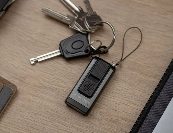 LEDLENSER K6R Safety Alarmlı Gri Şarjlı Cep Feneri (502580)