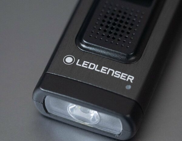 LEDLENSER K6R Safety Alarmlı Gri Şarjlı Cep Feneri (502580)