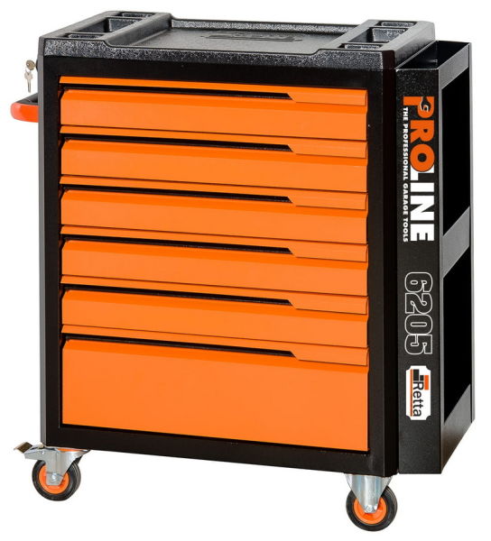 RETTA TAKIM ARABASI 6 ÇEKMECELİ 245 PARÇA (PANOLU) RTY6205