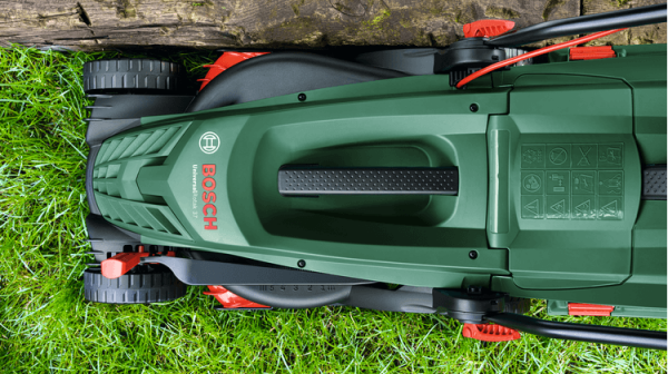 BOSCH Universal Rotak 37-555 Elektrikli Çim Biçme Makinası 37 Cm Bıçaklı 1400 Watt