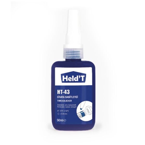 Heldt HT-43 Civata Sabitleyici Orta Kuvvet 50ml
