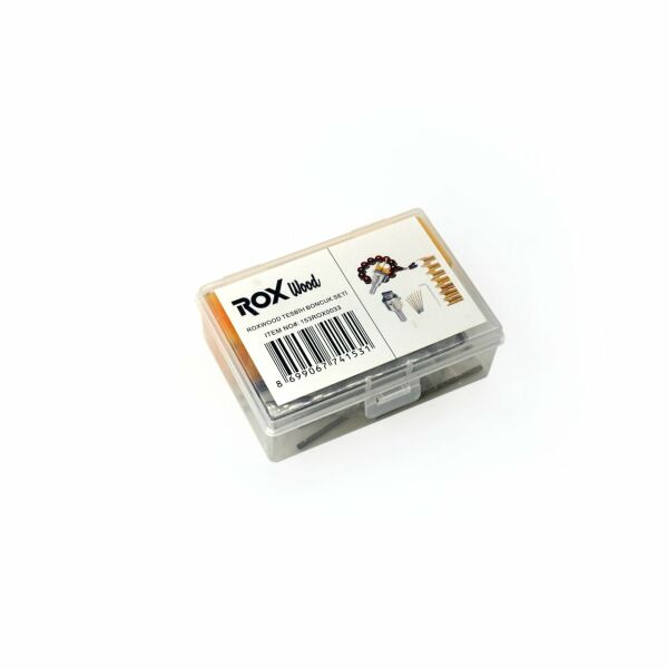 ROX Wood Matkap İçin Ahşap Yuvarlak Şekillendirme Seti (Tesbih Boncuk Seti)