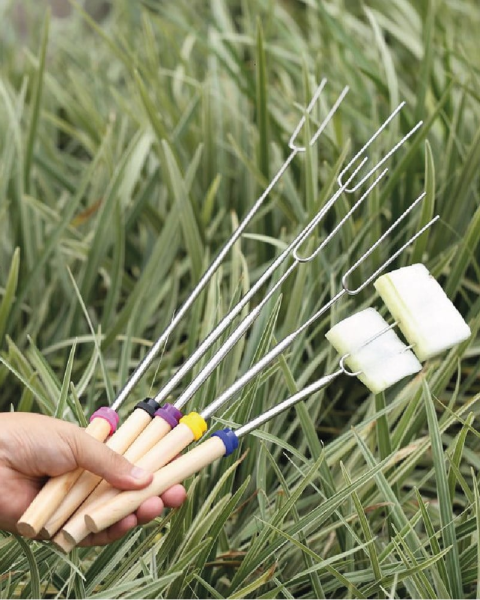 NURGAZ NG TBC Teleskobik Barbekü Çatalı