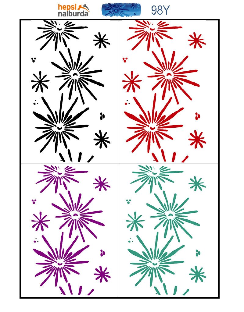 Plus Proline Dekoratif Desenli Rulo Yedeği 098Y