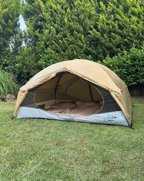 NURGAZ Neptune 3 Kamp Çadırı Krem (NG NPTN3-K)