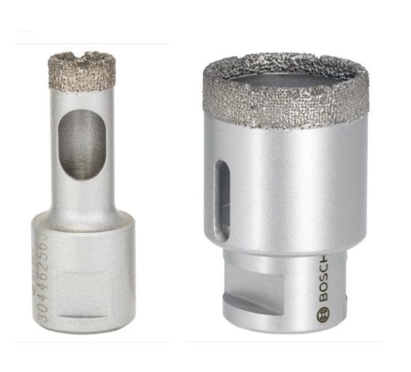 BOSCH Dry Speed Elmas Delik Açma Panç - Taşlama ve X-Locklar - M14 (Ölçü Seçiniz)