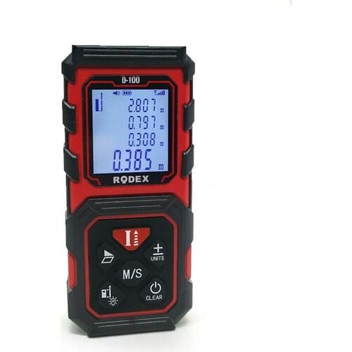 Rodex Lazer Metre Mesafe Ölçer 40 Metre