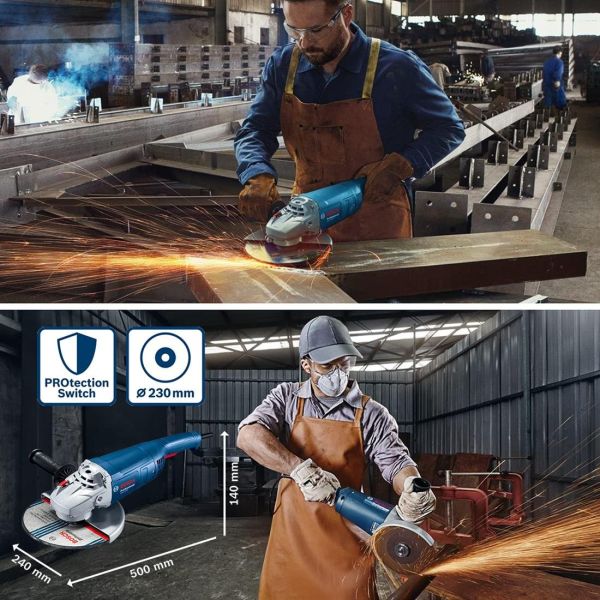 Bosch GWS 2200-230 P Büyük Taşlama Makinesi - 06018F4100