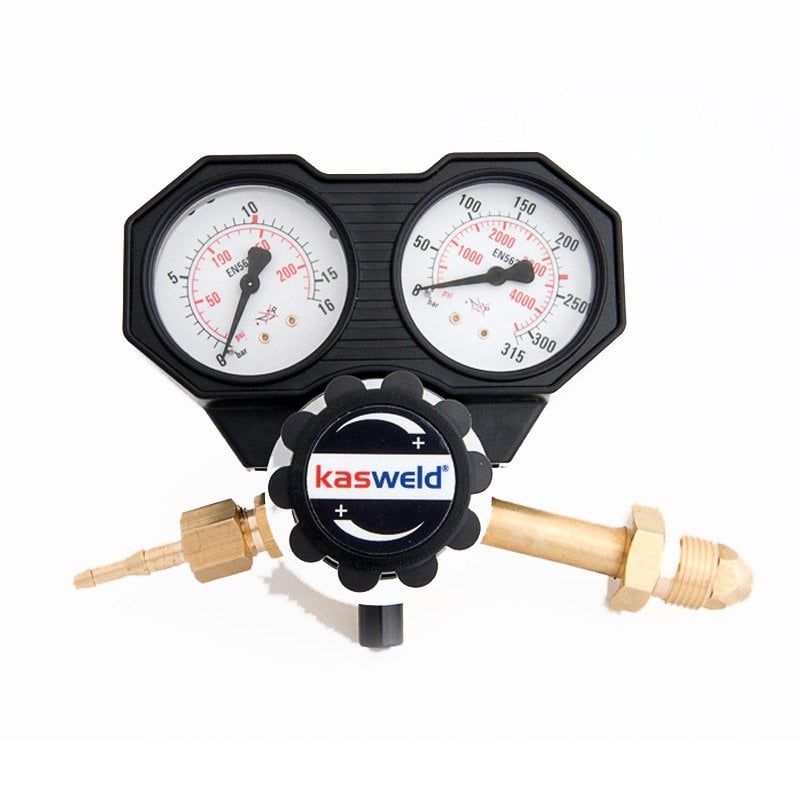 KASWELD 2107 Helyum Basınç Düşürücü Regülatör