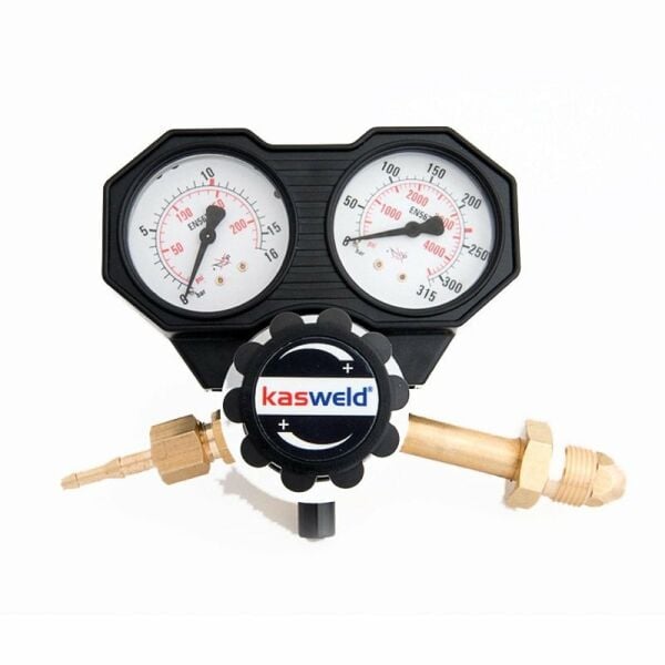 KASWELD 2107 Helyum Basınç Düşürücü Regülatör