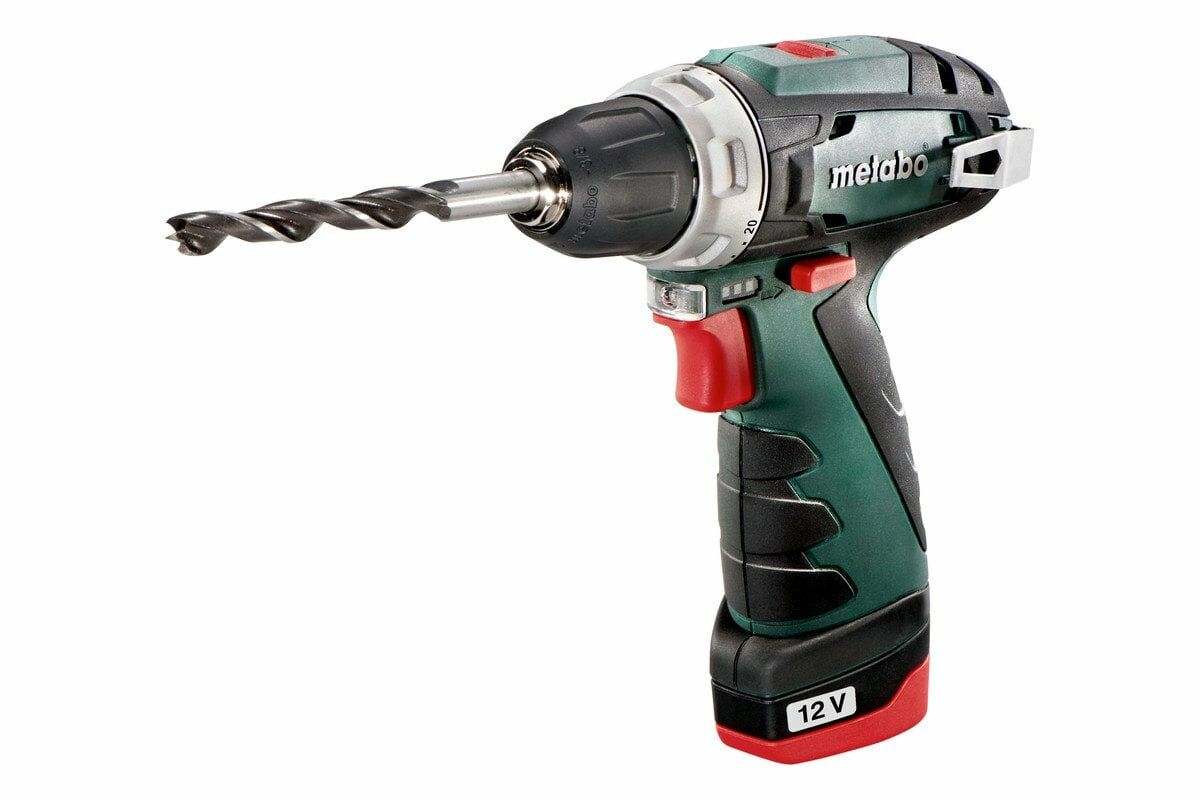 METABO POWERMAXX BS 12 Volt 2,0 Amper Bez Çantalı Tek Akülü Matkap