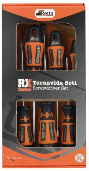 Retta RX Serisi 7 Parça Tornavida Seti