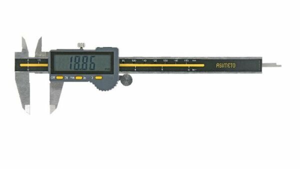 ASİMETO Büyük Ekranlı Dijital Kumpas 200 mm (306087)