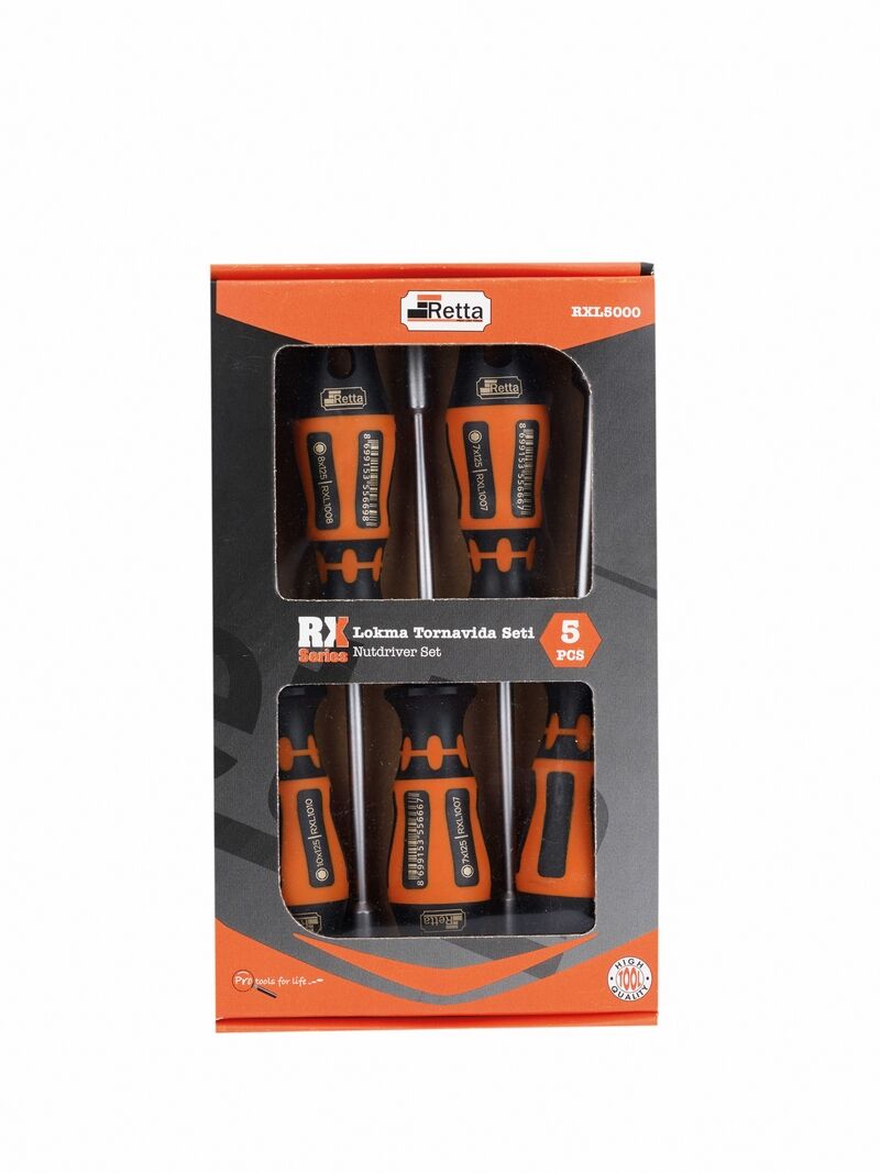 Retta Lokma Tornavida Takımı 05 MM RX Series RxL5000
