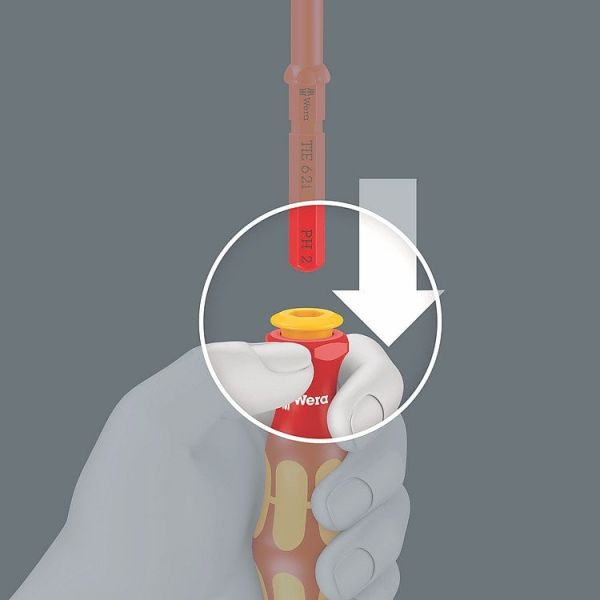 WERA KraftForm Kompact  VDE 17 Parça 1000 Volt İzoleli Tornavida Takımı (05006611001)