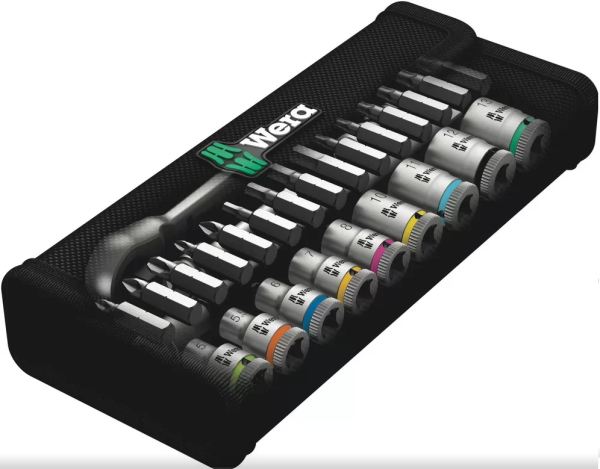 WERA 8100 SA 8 Zyklop 1/4'' Bits Uç ve Lokma Takımı