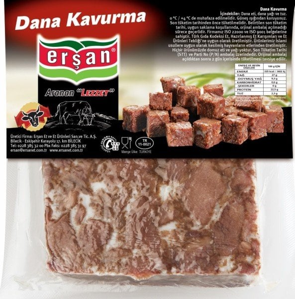 Kare Kavurma 250 Gr