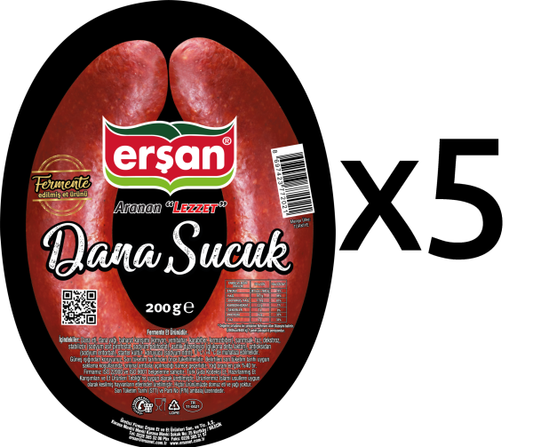 Dana Fermente Kangal Sucuk 200 Gr X 5 Adet