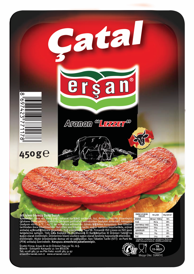 Dana Çatal Sucuk 450 Gr