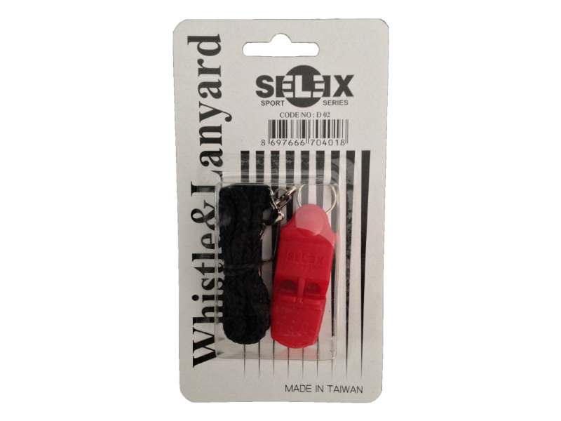 SELEX D 02 İpli Düdük Kırmızı