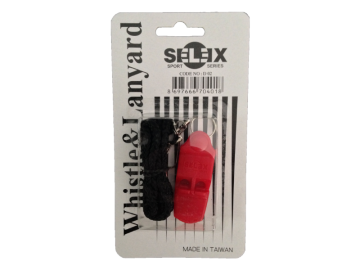 SELEX D 02 İpli Düdük Kırmızı