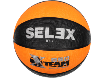 SELEX BT-7 Neon Basketbol Topu (Turuncu-Siyah)