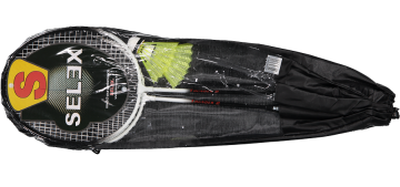 SELEX Thunder Badminton Set (2 Raket + 2 Top)