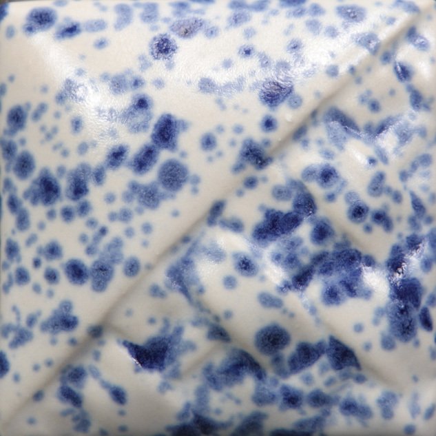 SW152 Blue Splatterware Stoneware Sır