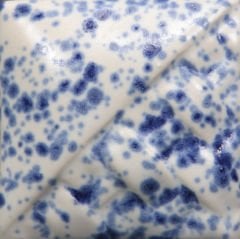 SW152 Blue Splatterware Stoneware Sır