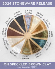 EG004 Mayco Stoneware Dark Brown Engobe